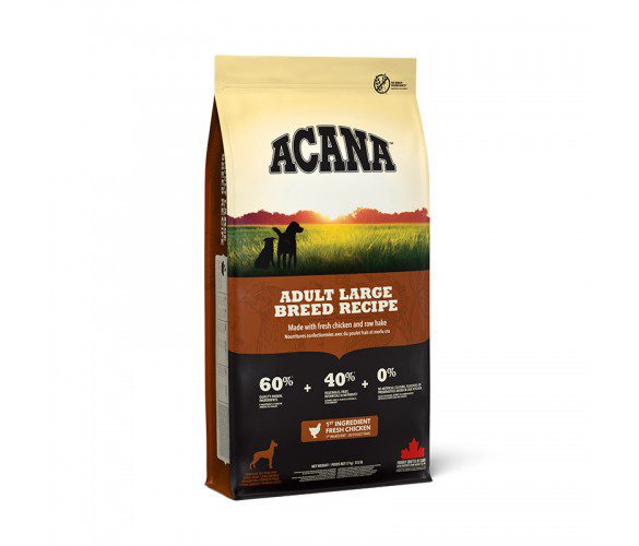 ACANA Adult Large Breed Recipe Front Right 17kg EMEA APAC-585×500