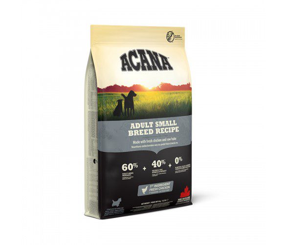 ACANA Adult Small Breed Recipe Front right 6kg EMEA APAC-585×500