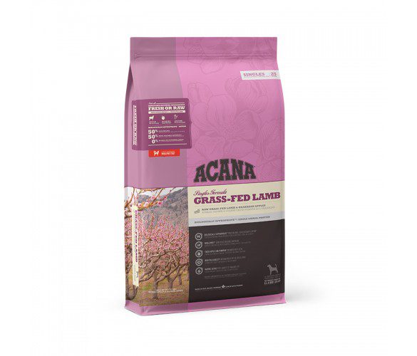 ACANA Singles International Dog Grass-fed Lamb Front Right 11.4kg EMEA APAC-585×500